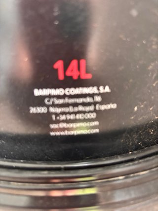 Botes Pintura Impermeabilizante  con fibra Barpimo