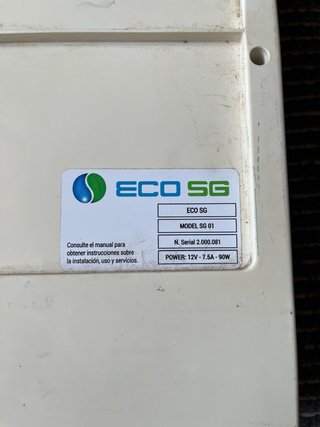 Generador Ozono Agua ECO SG-01