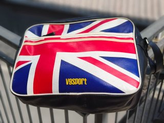 Borsa tracolla bandiera inglese gbr V9SPORT