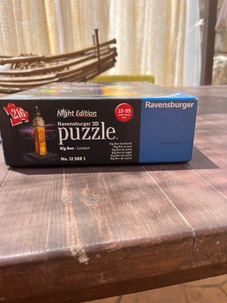Puzzle 3D Ravensburger Big Ben Night Edition