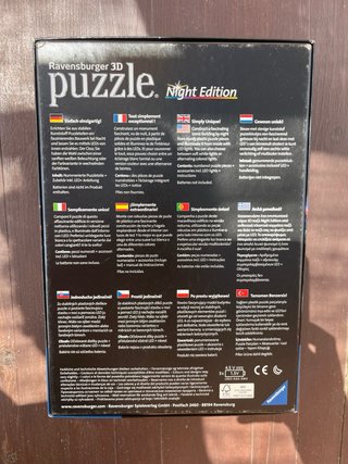 Puzzle 3D Ravensburger Big Ben Night Edition
