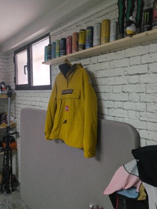 Chaqueta Napapijri Anorak Amarilla original