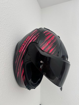 Casco Shark Ridill Negro/Rojo