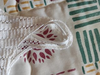 Blusa tirantes perforada