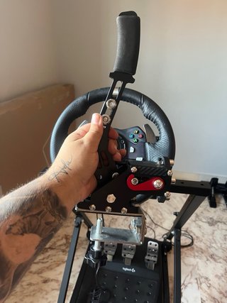 Volante Logitech G920+Soporte+ Palanca+Freno mano