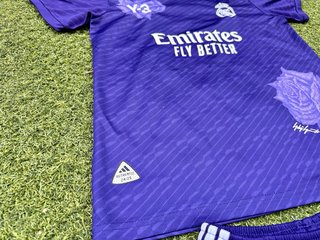 Equipación Real Madrid Y-3 Morada