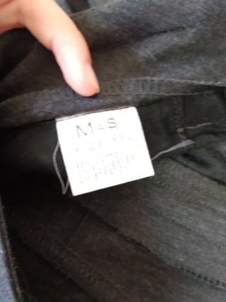Pantalón vestir Mas Fashion gris oscuro XXL