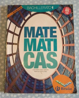 Matemáticas 1 Bachillerato Nueva etapa Bruño Ed...