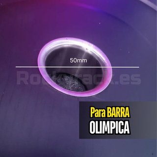 Discos de pesas olímpicos Bumpers para gimnasio