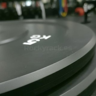 Discos de pesas olímpicos Bumpers para gimnasio