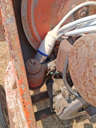 Hormigonera grande con 2 motores