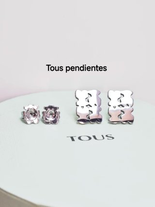 Pendientes TOUS Acero Inoxidable