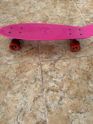 Monopatín rosa tipo Penny Board marca Jelly