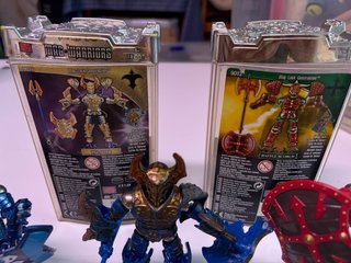 Figuras Mag Warriors Paladar y Battle