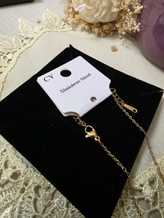 Collana portafortuna campana e corno rosso