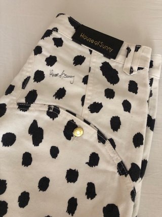 Pantalones House of Sunny Estampado Dalmata T.38