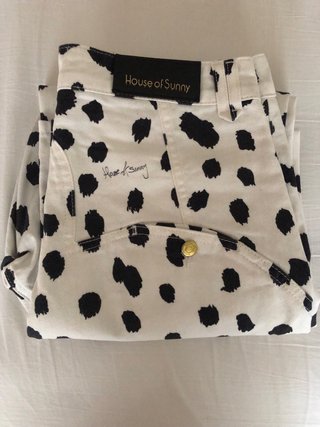 Pantalones House of Sunny Estampado Dalmata T.38