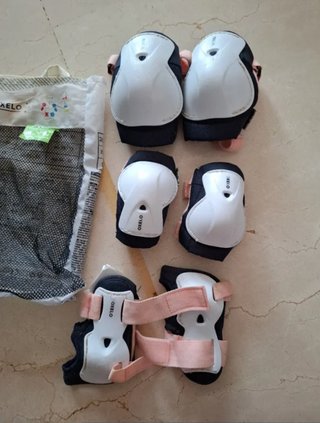 Set Protecciones Patines Oxelo Niños