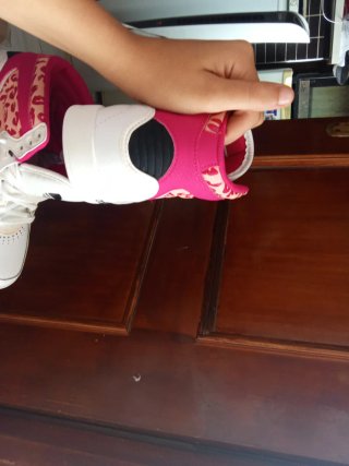 Zapatillas Adidas Blancas y Negras Talla 38.5