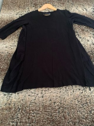 Vestido Zara Negro Talla M