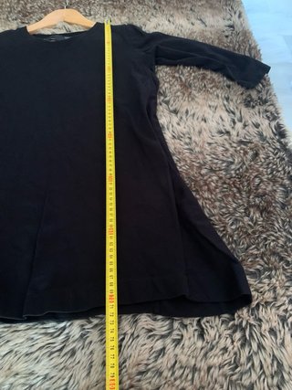 Vestido Zara Negro Talla M