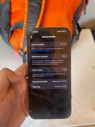 iPhone 16 Pro Max - blanco 256gb