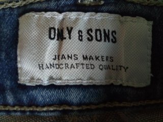 Pantalón tejano hombre azul