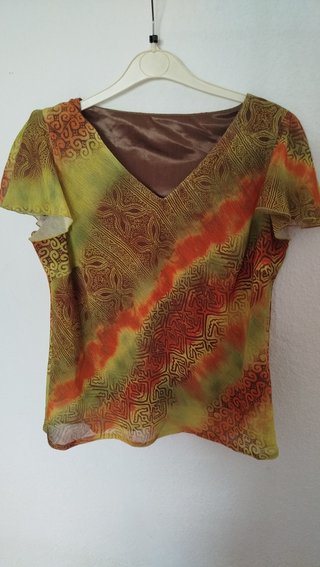 Conjunto Blusa y Falda Talla 46
