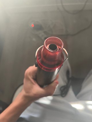 Pistola de calor negra