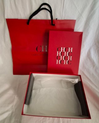 Caja y bolsa Carolina Herrera