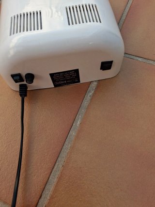 Secador de Uñas Blanco