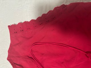 Blusa verano talla M/L roja