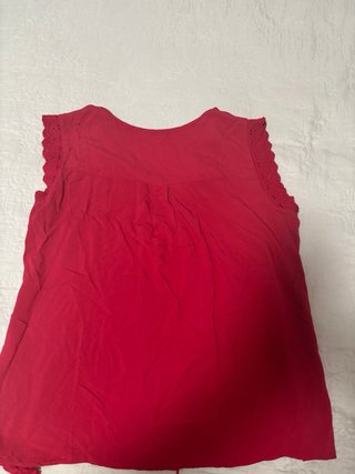 Blusa verano talla M/L roja