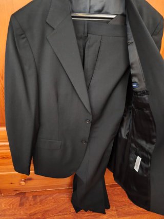 Traje Massimo Dutti Negro