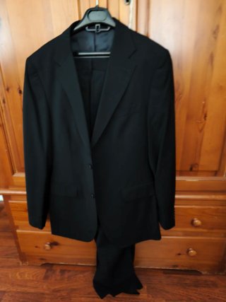 Traje Massimo Dutti Negro