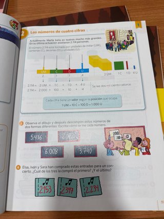 Matemáticas, 3 Primaria Savia