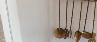 Set 6 Utensilios Cocina Bronce