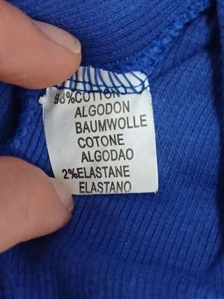 Canottiera blu vedi misure in descrizione