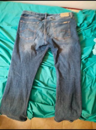 Vaqueros Armani  corte slim fit Azules Talla 44