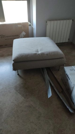 Puff Ikea Sohderhamn Beige