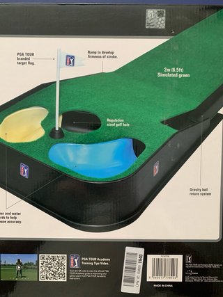 PGA Tour Putting Mat Indoor/Outdoor 2m