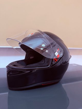 Casco AGV K1S Talla M Negro