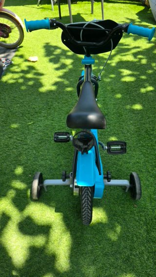Bicicleta infantil 12 pulgadas azul