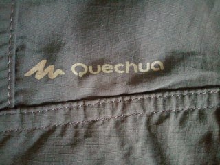 Pantalones de senderismo Quechua grises convertibl