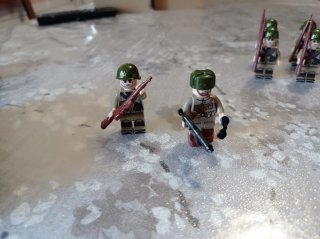Set Lego Compatibile WW2 Esercito Russo