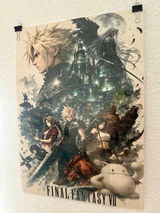 Póster Final Fantasy VII