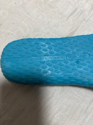 Escarpines Talla 38/39 Azul Turquesa