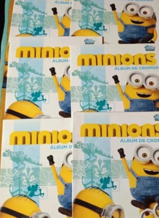500 Sobres de cromos Minions + 10 album vacíos