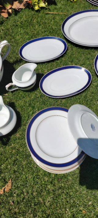 Vajilla Porcelana Alemana Solingen Completa
