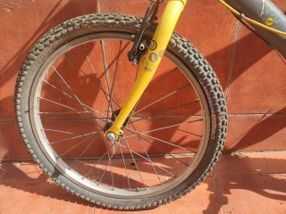 Bicicleta infantil para reparar
